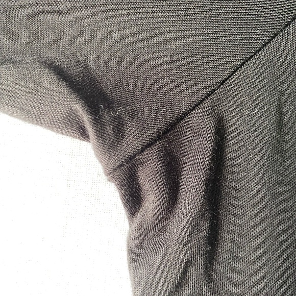 In Every Story Black Soft Jersey Knit Lounge relaxed Midi Dress. Size 1X - Picture 11 of 15